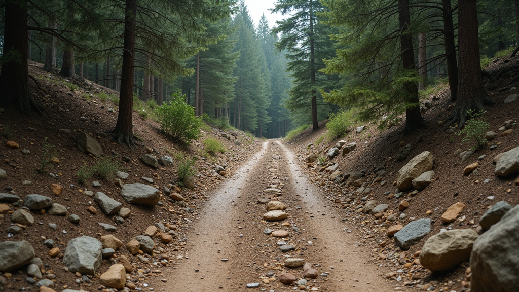 Navigating Difficult Terrain on a Recumbent Trike